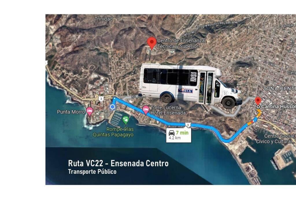 Villa Estilo Californiano Ensenada Esterno foto